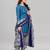 Unstitched printed cotton blend kurta & patiyala dress material with top, bottom & dupatta