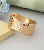 Gold color openable anti tarnish bracelet