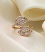 White color fashion rings