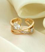 White color fashion rings