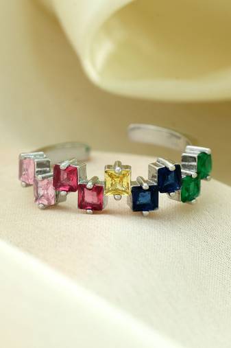 Multi color fashion rings