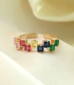 Multi color fashion rings