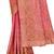 peach sequin embroidered work vichitra silk blend saree for women