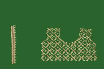 green sequin embroidered work vichitra silk blend saree for women 5