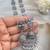 Oxidized silver long necklace set with jhumka earrings|| pink stone temple jewelry
