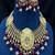 Indian kundan jadau bridal necklace set|| rajwadi jalebi gold statement choker