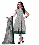 multicolor cotton  unstitched salwar with dupatta