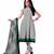 multicolor cotton  unstitched salwar with dupatta