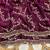 Plum Color Gold Beeds Work With Cut work Border Silk Saree