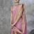 light pink elegant cotton silk saree | light & comfortable | single piece available