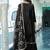 Black CHINON SILK EMBROIDERED SALWAR SUIT STITCHED