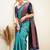 jacquard rama green jacquard art art silk fancy saree with unstitched blouse