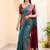 kanjivaram rama green self design art silk all seasons saree with unstitched blouse