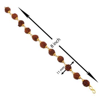 Panchmukhi 11mm rudrkash bracelet 2