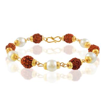 Rudraksh pearl bracelet 1