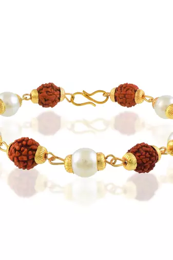 Rudraksh pearl bracelet