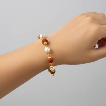 Rudraksh pearl bracelet 4