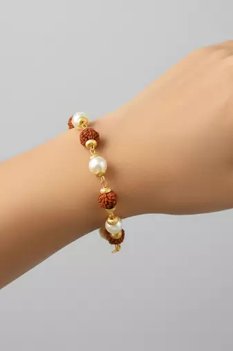 Rudraksh pearl bracelet