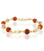 Rudraksh crystal bracelet for men women