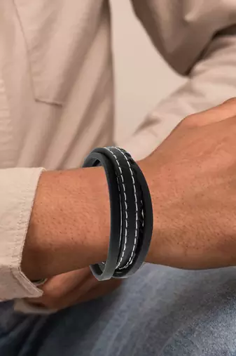 Leather bracelet for men fashion jewellery