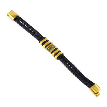 Leather bracelet for men fashion jewellery 2