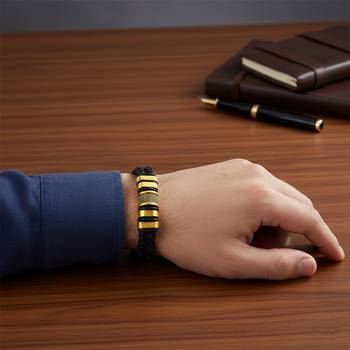 Leather bracelet for men fashion jewellery 3