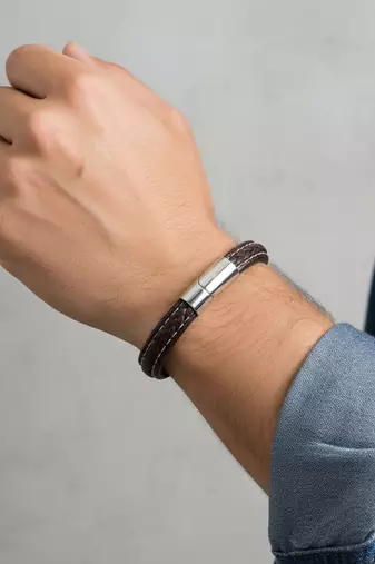 Leather bracelet for men fashion jewellery