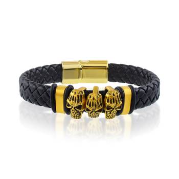 Leather bracelet for men fashion jewellery 1