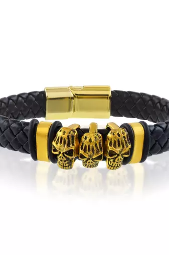 Leather bracelet for men fashion jewellery