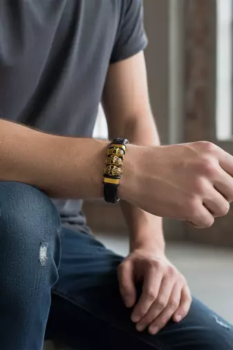 Leather bracelet for men fashion jewellery