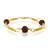 Gold plated rudraksh hindu spiritual bracelet
