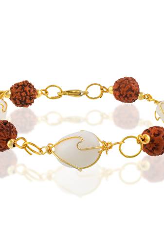 Rudraksh with machmani bracelet