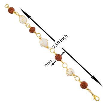 Rudraksh with machmani bracelet 2