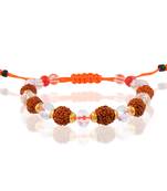 Rudraksh crystal bracelet for men women