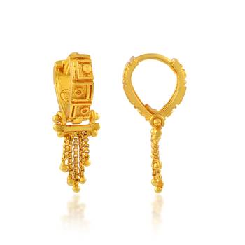 Pure brass micron gold plated women earrings 3