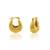 Brass gold plated tinka tokri design women earrings