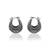 Pure copper oxidised antique silver plated tinka tokri design women earrings