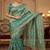 Sky Blue Color Sequence Embroidery Work With Cut Work Border art silk saree