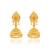 Brass gold plated jhumki earrings for women