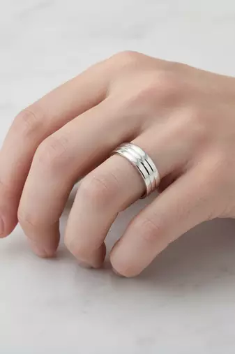 Stainless steel challa finger ring