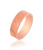 Pure copper challa finger band for men women