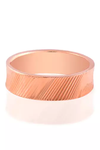 Pure copper challa finger band for men women