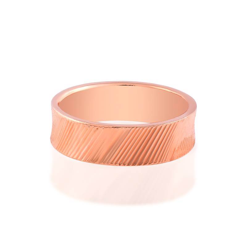 Pure copper challa finger band for men women