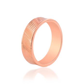 Pure copper challa finger band for men women 3