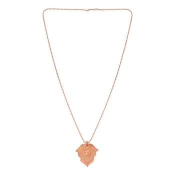 Pure copper light weight om pendant for men women 2