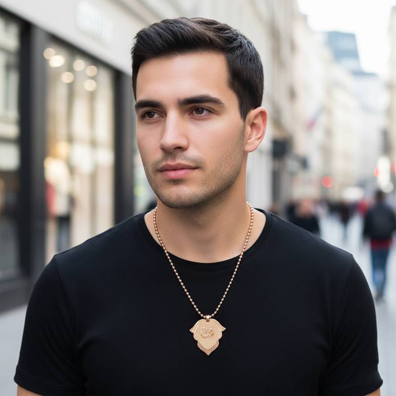 Pure copper light weight om pendant for men women