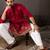 Cherry red color smart and designer wedding special traditional outfit for men