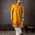 Mustard color smart and designer wedding special traditional outfit for men