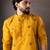 Mustard color smart and designer wedding special traditional outfit for men
