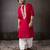 Cherry red color smart and designer wedding special traditional outfit for men
